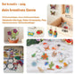 DIY Shrinky Dinks Schlüsselanhänger-Set,Kinderkunstaktivitäten und Partygeschenke
