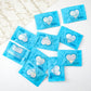 Blind Bag Leuchtende Mini-Tierfiguren aus Harz - 10PCS/Set