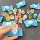 Blind Bag Leuchtende Mini-Tierfiguren aus Harz - 10PCS/Set