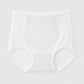 Nahtlose Damen-Slips mit vollständiger Bedeckung und Baumwollzwickel