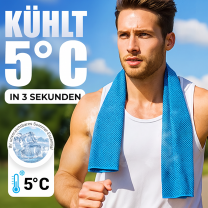 Saugfähige, schnelltrocknende Kühltücher für Fitness