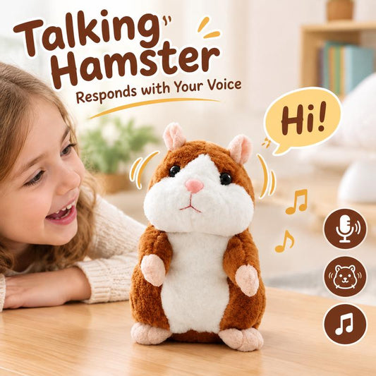 🐹 Sprechender Plüschhamster, der deine Stimme nachspricht