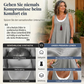 Lässiges, lockeres, ärmelloses Tanktop-Kleid in Layering-Optik für Damen