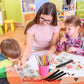 DIY Shrinky Dinks Schlüsselanhänger-Set,Kinderkunstaktivitäten und Partygeschenke
