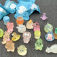 Blind Bag Leuchtende Mini-Tierfiguren aus Harz - 10PCS/Set