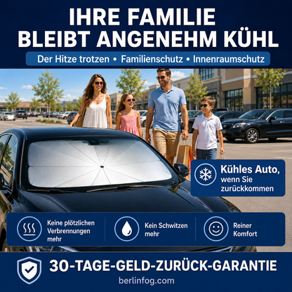 🌞 50% Rabatt 🌈 Faltbarer Auto-Sonnenschutz für die Windschutzscheibe