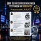 Mechanische Skelett-Herrenuhr Kostenloser Versand innerhalb von 24 Stunden