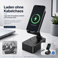 Geschenkauswahl – 3 in 1 – Kabelloser Bluetooth-Lautsprecher, Ladestation, Handyhalterung