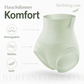 Antibakterielle, nahtlose Damen-Slips mit hoher Taill