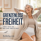 Antibakterielle, nahtlose Damen-Slips mit hoher Taill