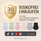 Antibakterielle, nahtlose Damen-Slips mit hoher Taill
