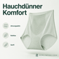 Nahtlose Damen-Slips mit vollständiger Bedeckung und Baumwollzwickel