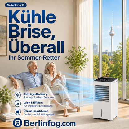 🌬️Tragbare, leise 3-in-1-Klimaanlage mit Ventilator✅Direktverkauf ab Werk⌛Begrenzte Stückzahl💥Bester Preis