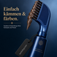Haarfärbekamm zur Verwendung mit pflanzlichen Haarfarben für den Heimgebrauch.
