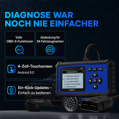 Multifunktionaler OBD2-Diagnosescanner für Fahrzeugmotoren