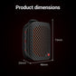 MONSTER M3 Tragbarer Bluetooth-Lautsprecher, TWS-Stereo-Sound, IPX7 wasserdicht, magnetischer Clip-Lautsprecher, 80 g ultraleichter, kabelloser Lautsprecher für Outdoor-Aktivitäten, Reisen, Camping und Arbeit – Angebote für 2026
