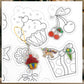 DIY Shrinky Dinks Schlüsselanhänger-Set,Kinderkunstaktivitäten und Partygeschenke