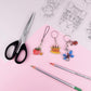 DIY Shrinky Dinks Schlüsselanhänger-Set,Kinderkunstaktivitäten und Partygeschenke