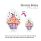 DIY Shrinky Dinks Schlüsselanhänger-Set,Kinderkunstaktivitäten und Partygeschenke