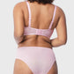 Sheer Mesh Unlined Underwire Strapless Balconette Bra