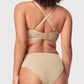 Sheer Mesh Unlined Underwire Strapless Balconette Bra
