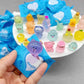 Blind Bag Leuchtende Mini-Tierfiguren aus Harz - 10PCS/Set