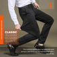 👖🔥 Zeitlich begrenzt: Klassische Herrenhose mit Premium-Elastizität – bequem, langlebig & nachhaltig 👌💚 Perfekt für Arbeit & Freizeit