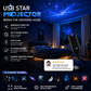 ✨ Plug-and-Play HD-Sternenprojektor 🥳 Über 50.000 zufriedene Nutzer
