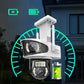 360° Triple-Lens WiFi Sicherheitskamera mit Nachtsicht