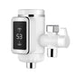 Warmwasserhahn mit Digitalanzeige