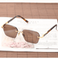 Sonnenbrille mit natürlichen Kristallgläsern（49% RABATT）