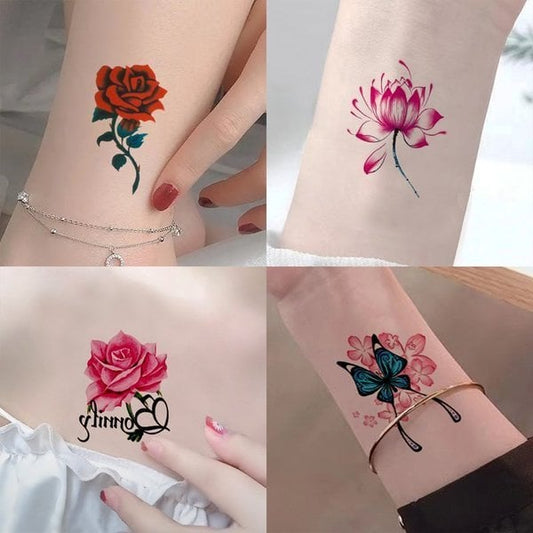 🦋Trendy 3D Tattoo Aufklebe