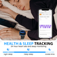 Compact Dual-Function Smartwatch with Earbuds