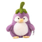 Niedliches, auberginefarbenes Pinguin-Ultraweiches Spielzeu
