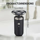 Wet/Dry Cordless Electric Razor Kit for Men