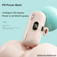 🔋 50% RABATT! 📱 Mini-Powerbank 5000mAh – Tragbar, Schnellladung & Perfekt für Unterwegs ✨
