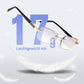 Randlose Lesebrille mit Blaulichtfilter