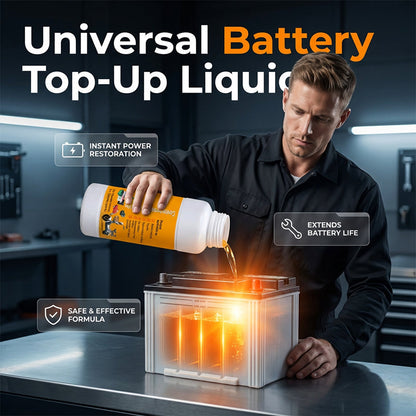 Universelle Batterie-Nachfüllflüssigkeit – für Blei-Säure-Batterien