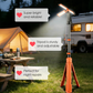 Multifunktions-LED-Arbeitsleuchte mit Teleskopstativ