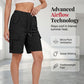Damen-Cargoshorts mit hohem Bund