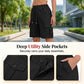 Damen-Cargoshorts mit hohem Bund