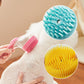 Tierbadbürste mit langem Griff und Shampoo-Spender