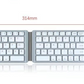 Faltbare kabellose Bluetooth-Tastatur fürs Hand