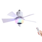 💡 LIMITIERTES ANGEBOT 50% RABATT! ✨ Deckenventilator mit Licht & Bluetooth – RGB, Lautsprecher, 3 Stufen 🌀