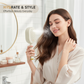 Elektrische Haarbürste mit Sprüh- und Massagefunktion