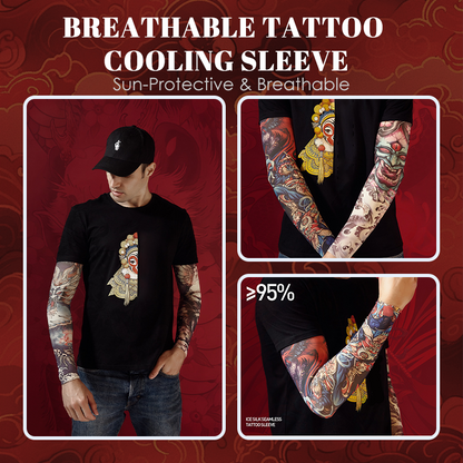 Sonnenschutz & Atmungsaktive Tattoo-Kühlhüll