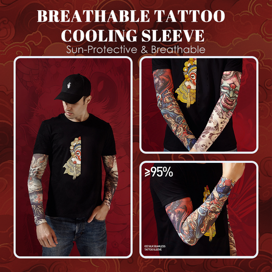 Sonnenschutz & Atmungsaktive Tattoo-Kühlhüll