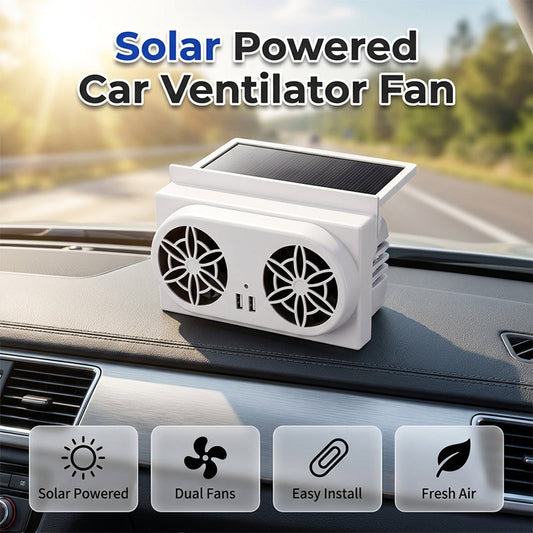 ☀️🚗Jetzt 50% Rabatt sichern🔥Solarbetriebener Autolüfter, kühlt Ihr Auto – ohne die Batterie zu entladen.