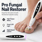 2-in-1 Elektrischer Nagelfräser mit UV-Gel-Lampe, tragbares Maniküre- und Pediküre-Set