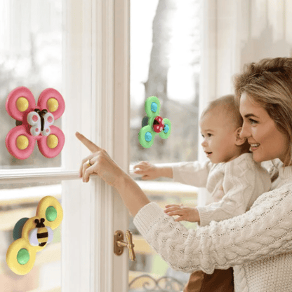 ⚡ Nur heute im Angebot! 🧸 Saugnapf-Spinner für Spiel & Spaß
